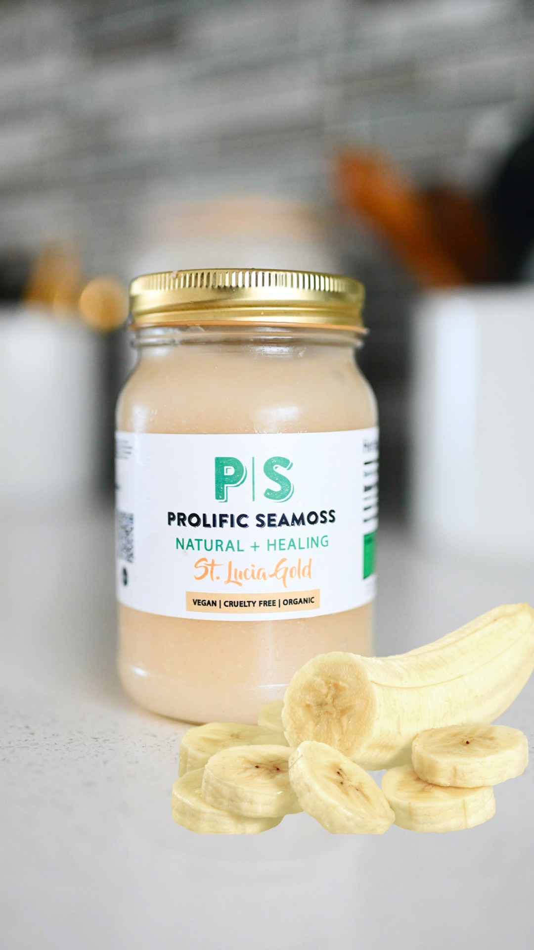 Banana Seamoss Gel