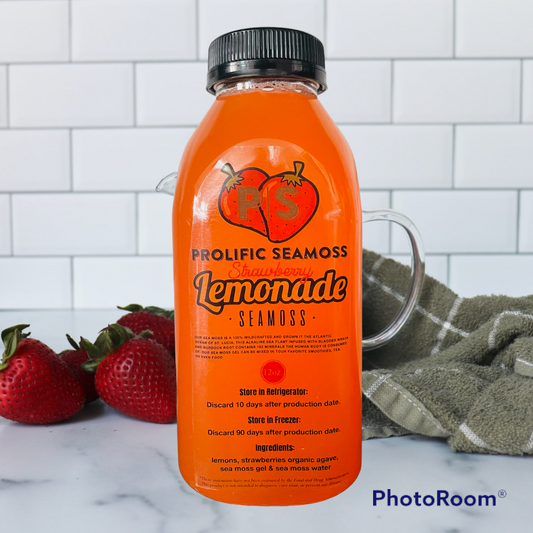 Strawberry Seamoss Lemonade